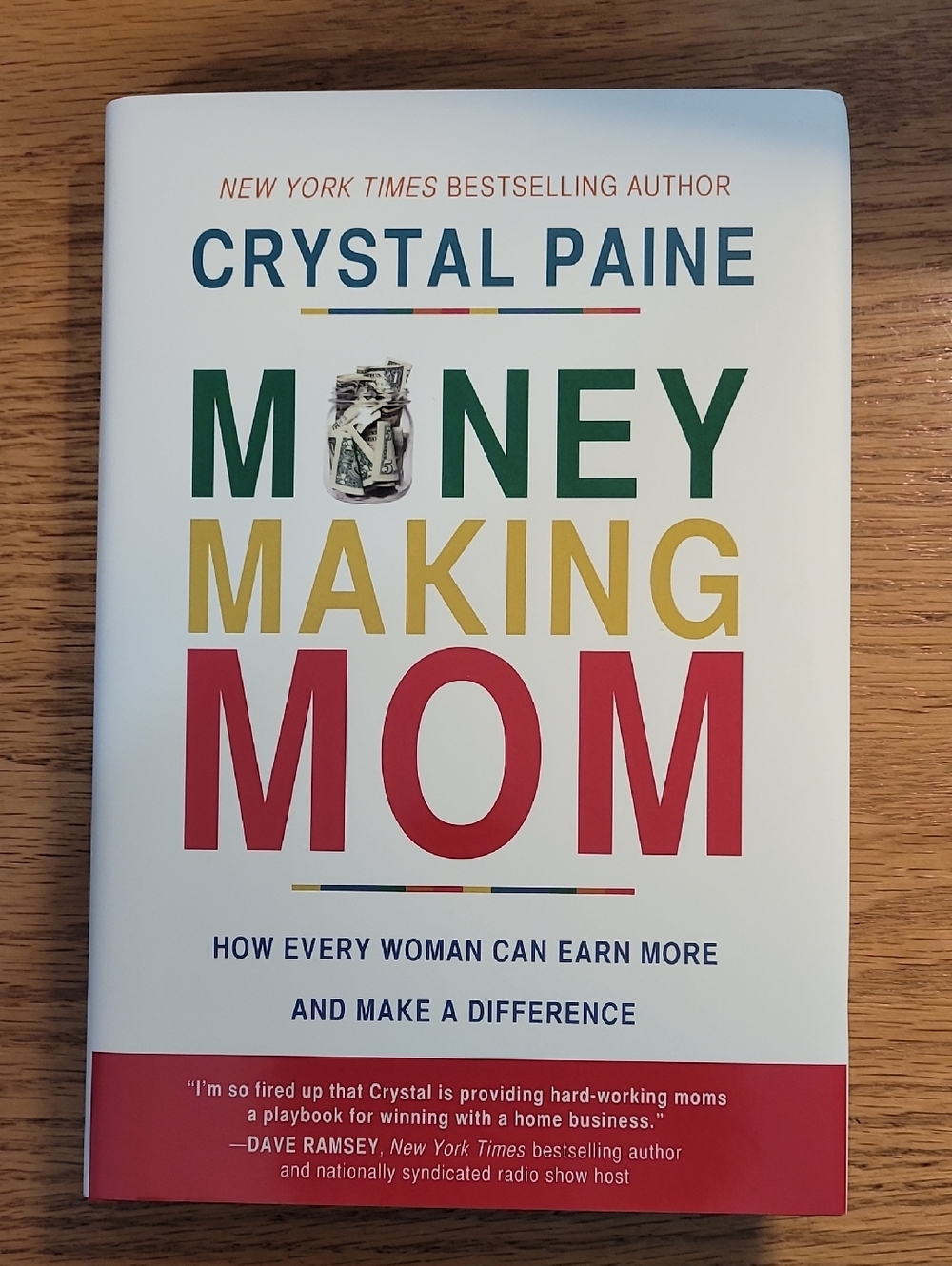 Money Making Mom by Crystal Paine - Hardback Book